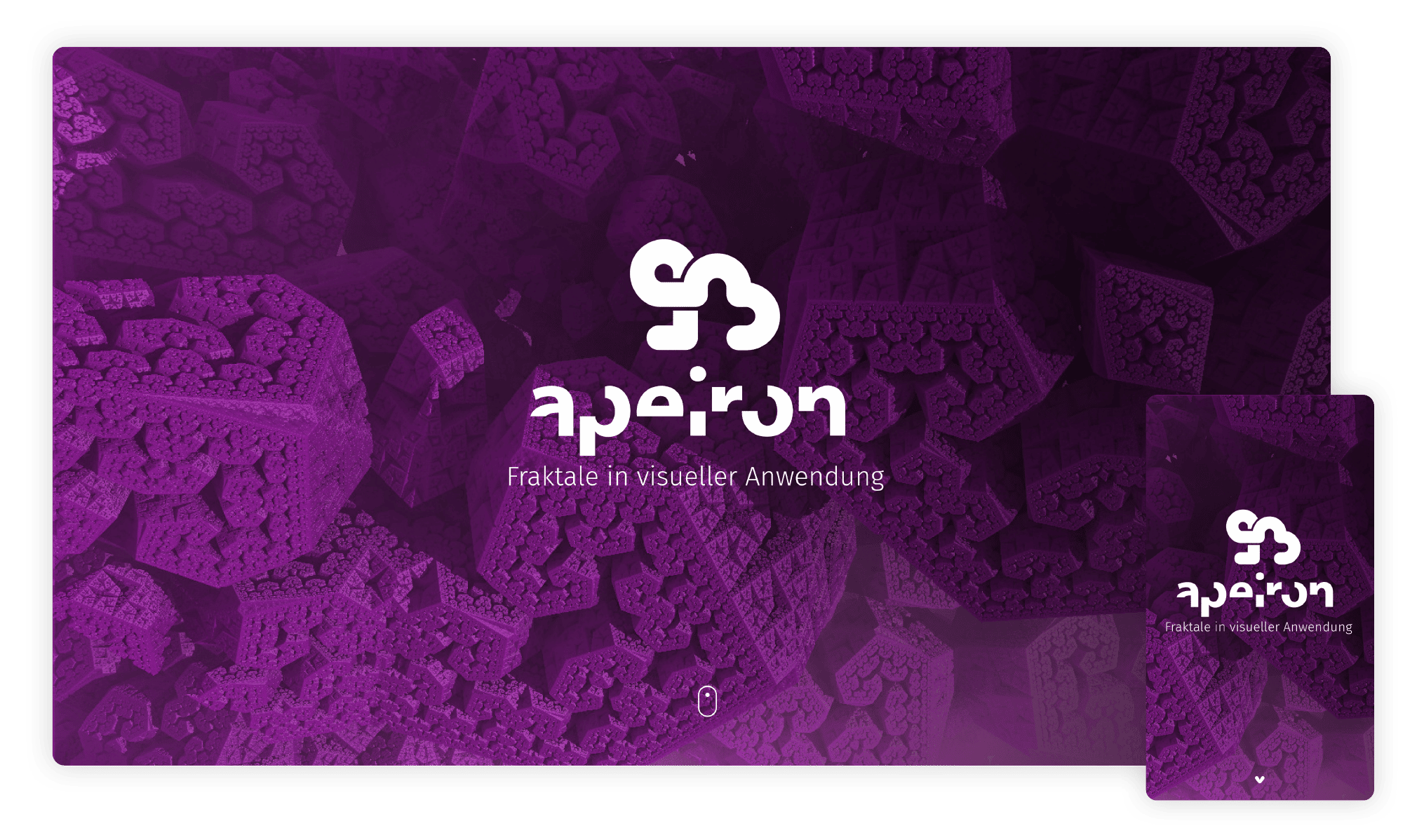 apeiron website homescreen